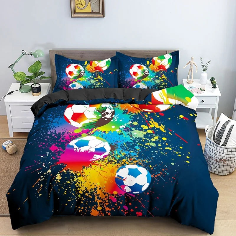 Housse de Couette Foot Soccer
