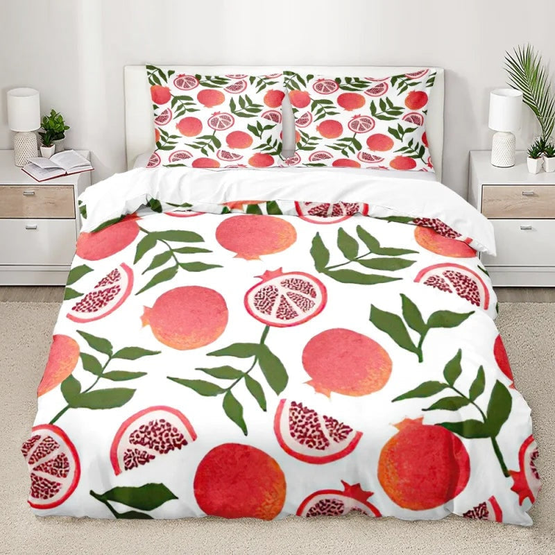 Housse de Couette Fruit Grenade