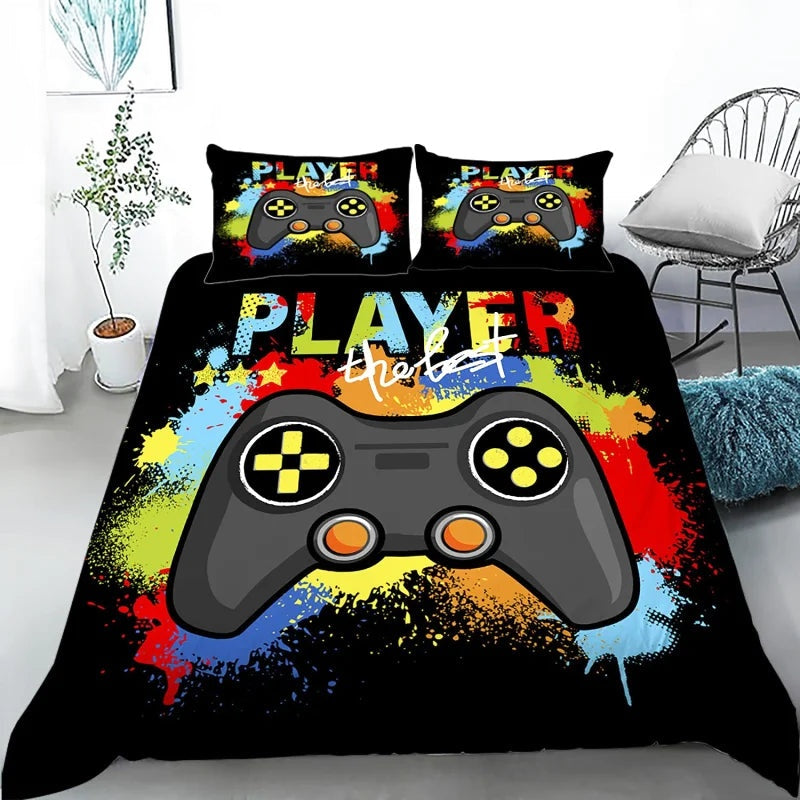 Housse de Couette Gamer Joueur