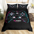 Housse de Couette Gaming Noir