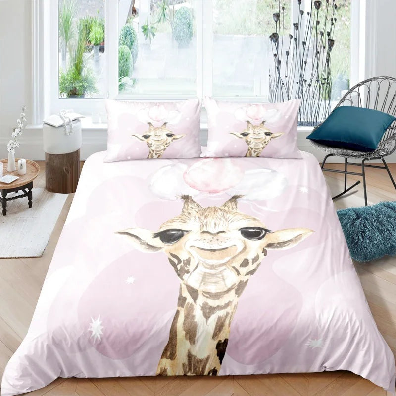 Housse de Couette Girafe Sophie