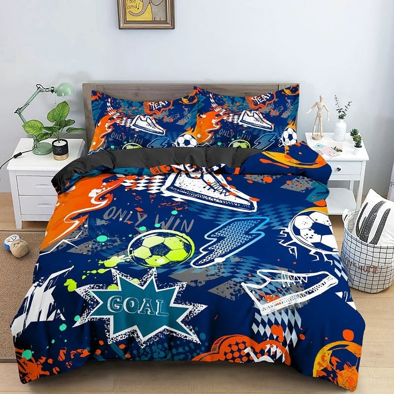 Housse de Couette Graffiti Sport