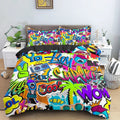 Housse de Couette Graffiti Style
