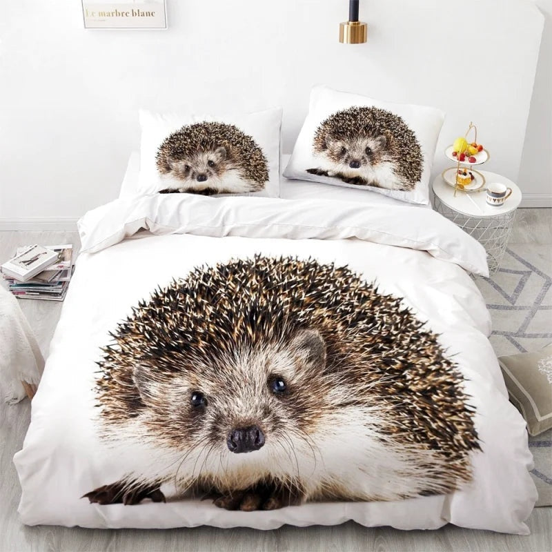 Housse de Couette Hérisson Adorable