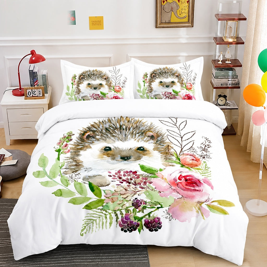 Housse de Couette Hérisson Enfant