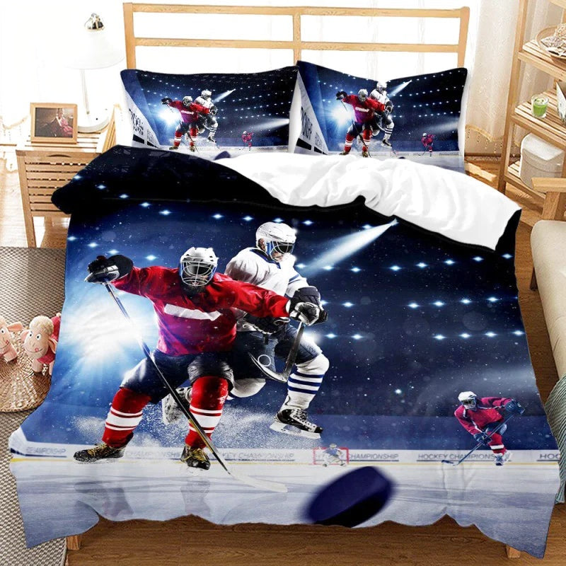 Housse de Couette Hockey Canadien