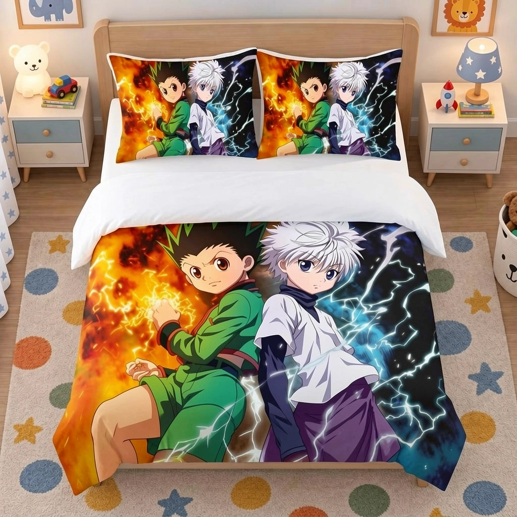 Hunter X Hunter duel - hunter-x-hunter-gon-Killua-duel