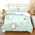 Housse de Couette Imprimé Chat
