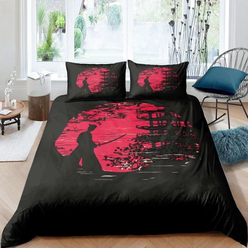 Housse de Couette Japon Arts Martiaux