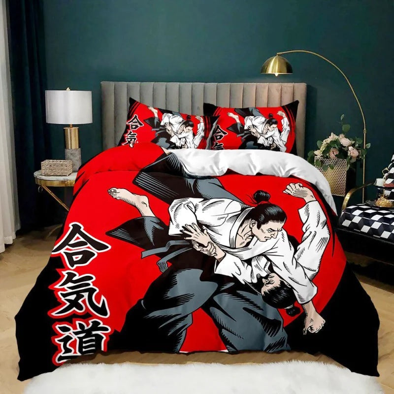 Housse de Couette Japon Samouraï