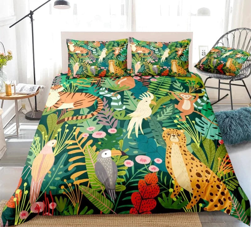 Housse de Couette Jungle Biologique
