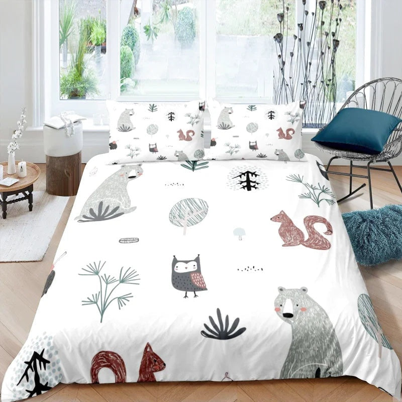 Housse de Couette Jungle Enfant