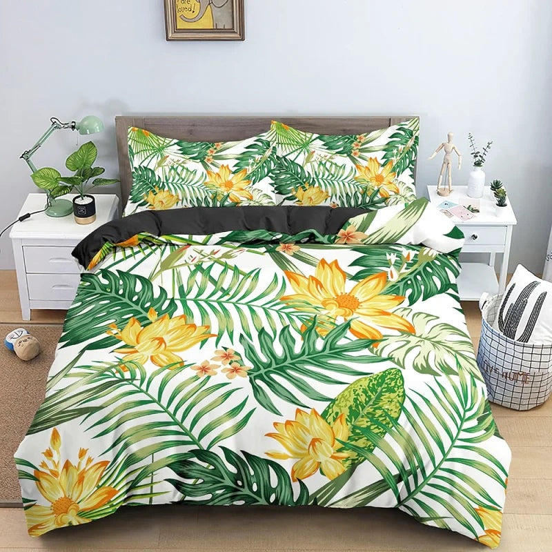 Housse de Couette Jungle Paradisiaque