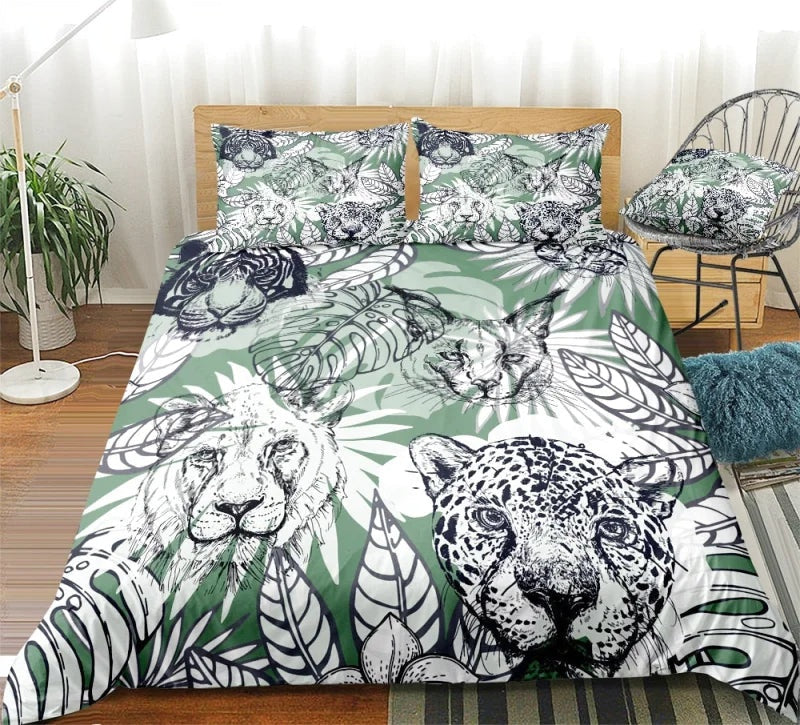 Housse de Couette Jungle Prédateurs