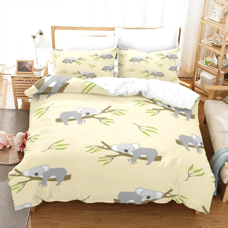 Housse de Couette Koala 2 Personnes