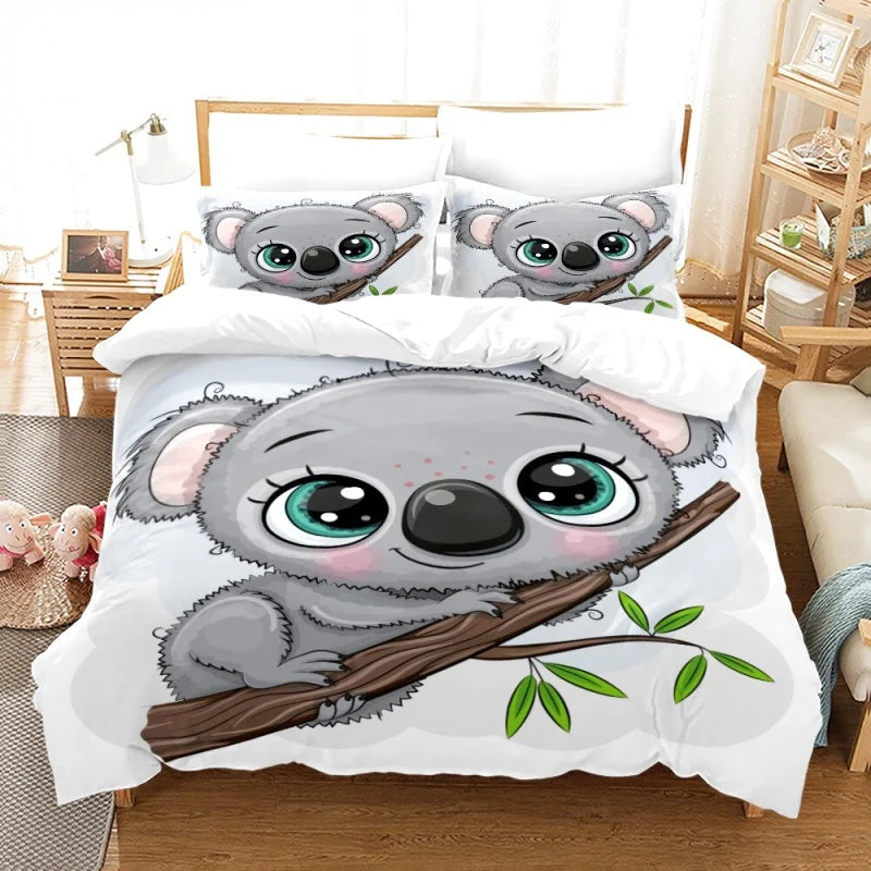 Housse de Couette Koala Mignonne