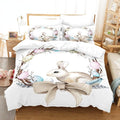Housse de Couette Lapin 1 Personne
