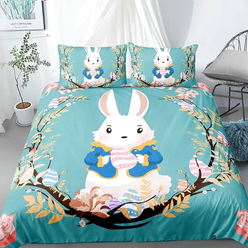 Housse de Couette Lapin 140x210