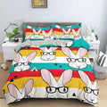 Housse de Couette Lapin Couleur