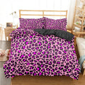 Housse de couette Léopard Fluo