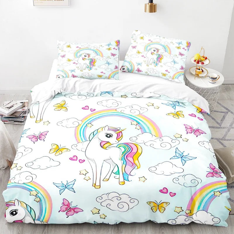 Housse de Couette Licorne 240x220