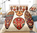 Housse de Couette Masque Africain