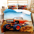 Housse de Couette Monster Truck Rouge