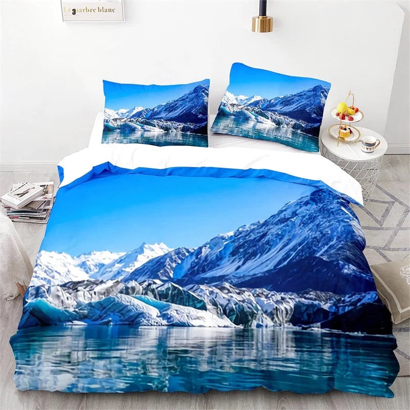 Housse de Couette Montagne Fantastique