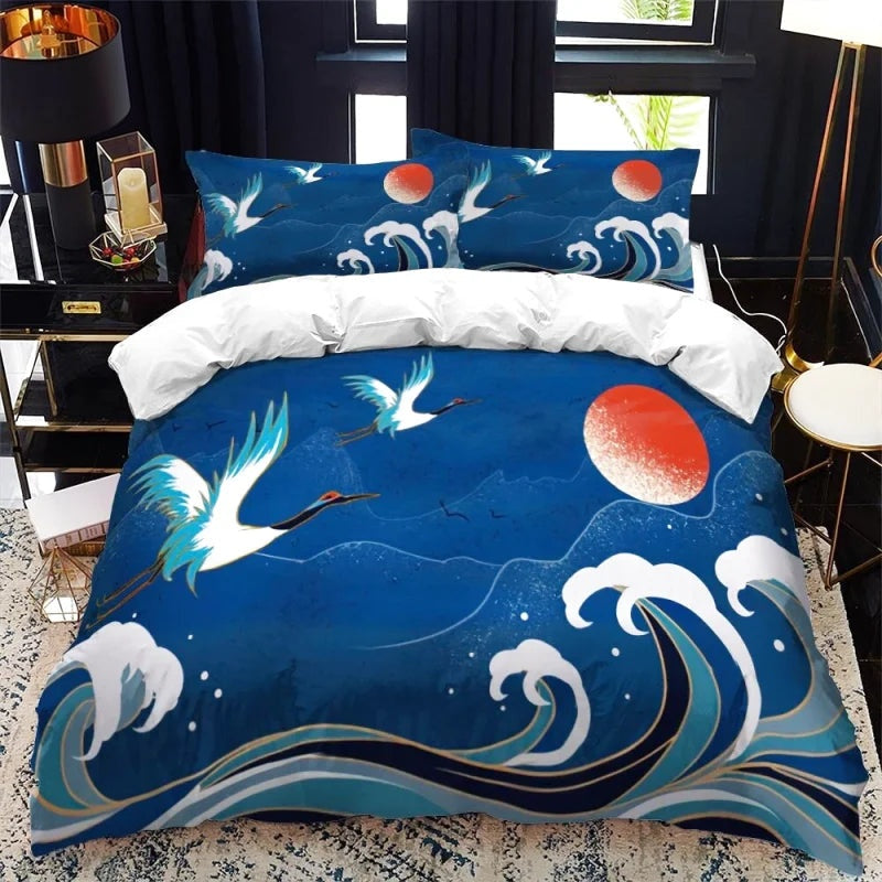 Housse de Couette Motif Chinois
