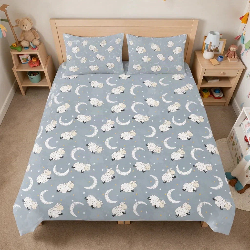 Motif moutons sommeil - Motif moutons sommeil