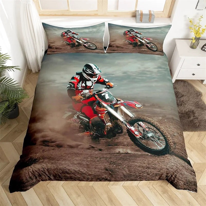 Housse de Couette Moto Enduro