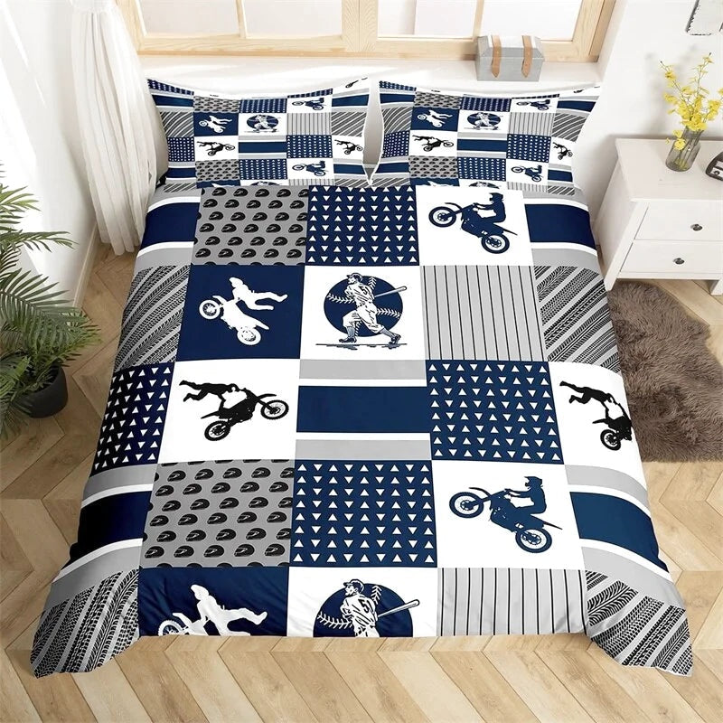 Housse de Couette Moto Garçon
