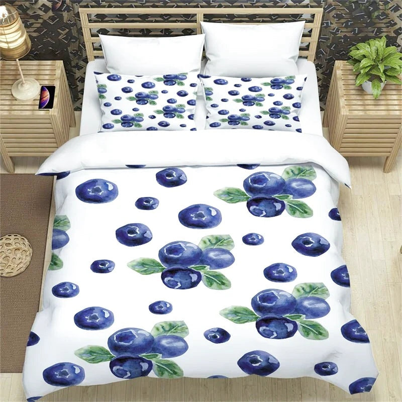 Housse de Couette Myrtille Sauvage