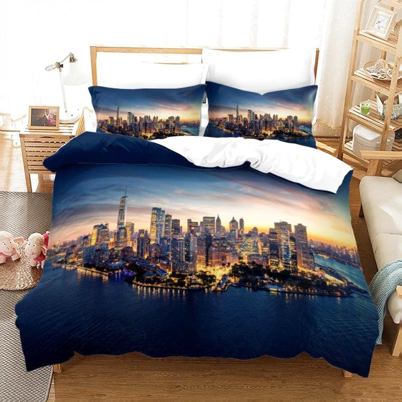 Housse de Couette New York Hudson