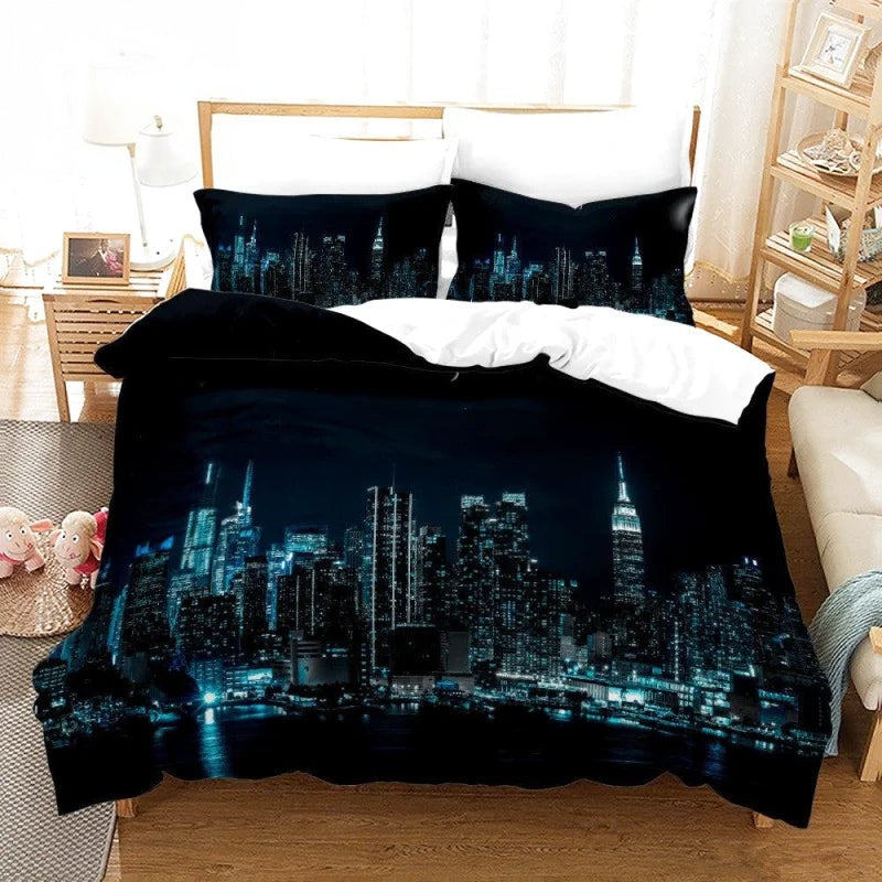 Housse de Couette New York Nuit