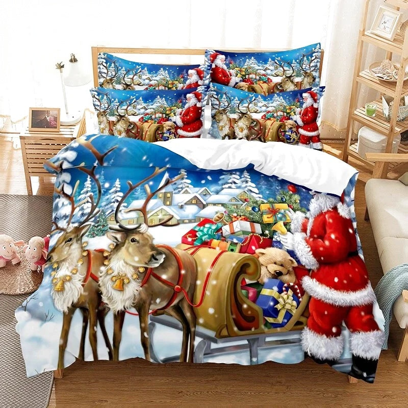 Housse de Couette Noel Décembre