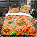 Housse de Couette Nourriture Rapide
