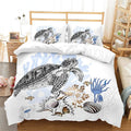 Housse de Couette Océan Tortue