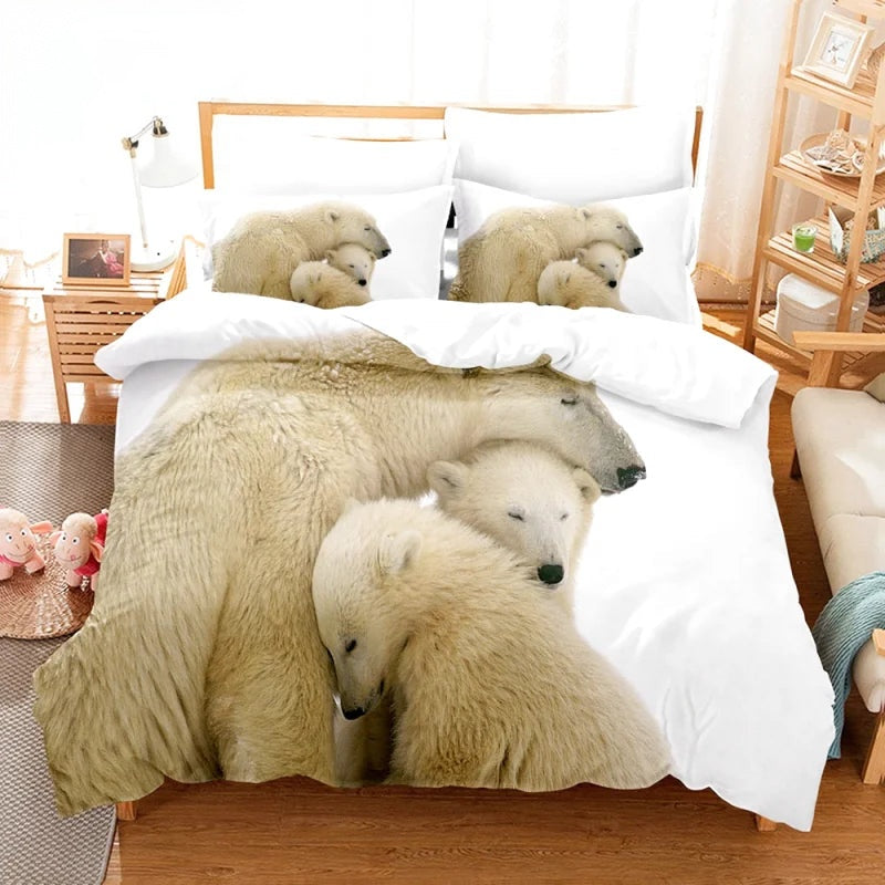 Housse de Couette Ours Câlins
