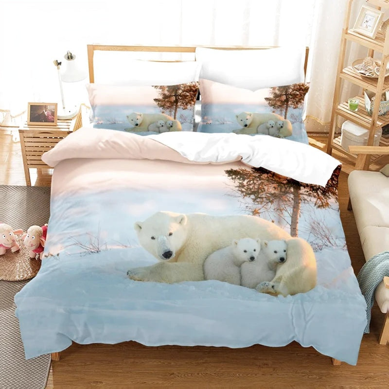 Housse de Couette Ours Family