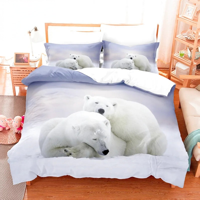 Housse de Couette Ours Polaires