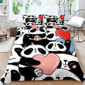 Housse de Couette Panda 2 Personnes