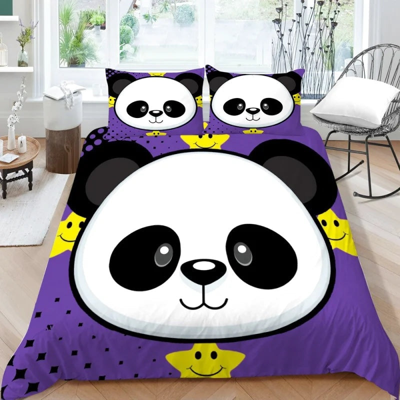 Housse de Couette Panda 200x200