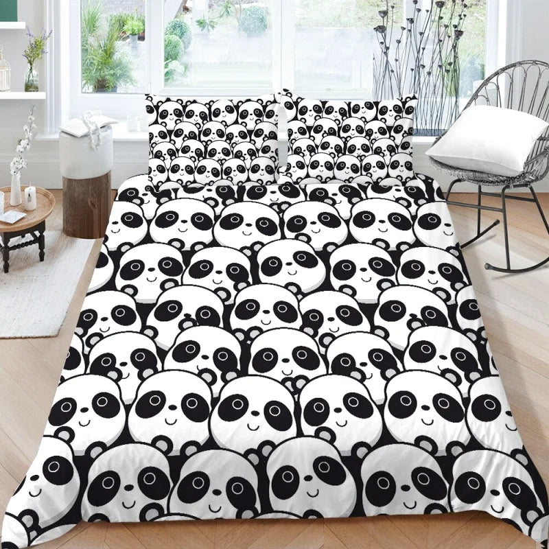 Housse de Couette Panda 220x240
