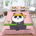 Housse de Couette Panda Yoga