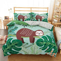 Housse de Couette Paresseux 1 Personne