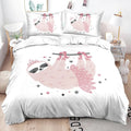 Housse de Couette Paresseux Fille