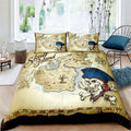 Housse de Couette Pirate Carte