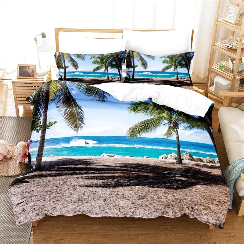 Housse de Couette Plage 220x240
