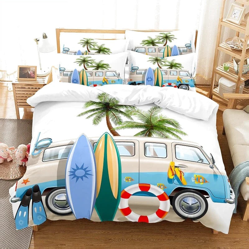 Housse de Couette Plage Camping